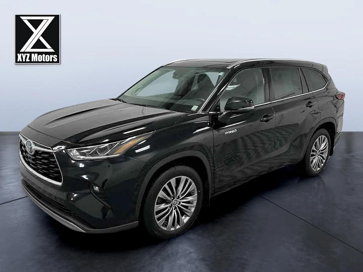 Sold 2021 Toyota Highlander Hybrid Platinum in Grand Rapids